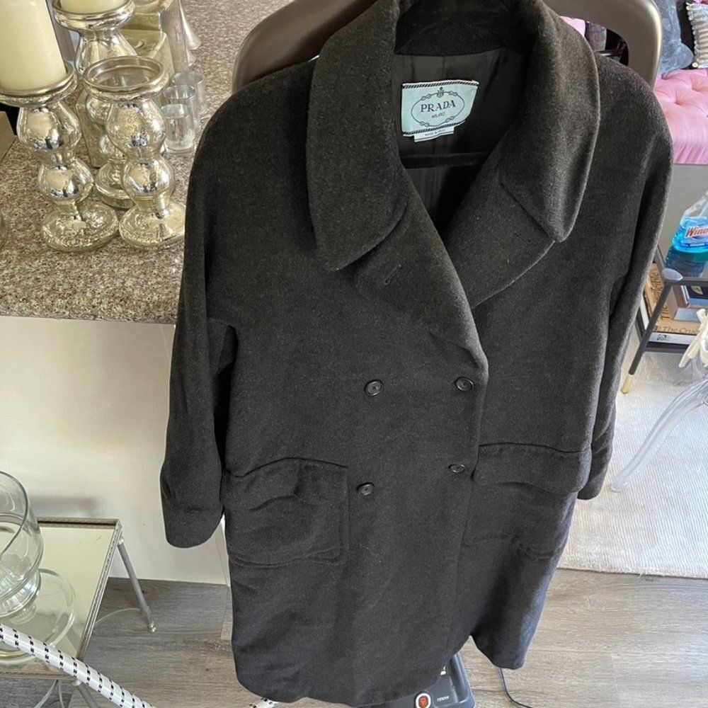 PRADA Double Breasted Pea coat - Picture 7 of 16